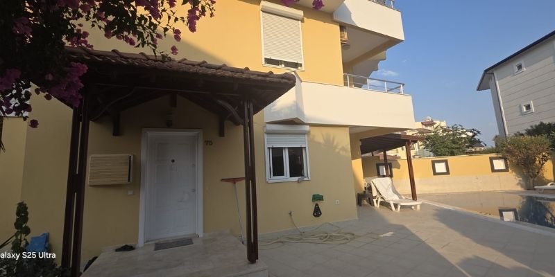 Belek Kiralık Villa 3+1 Bahçe Ve Havuzlu