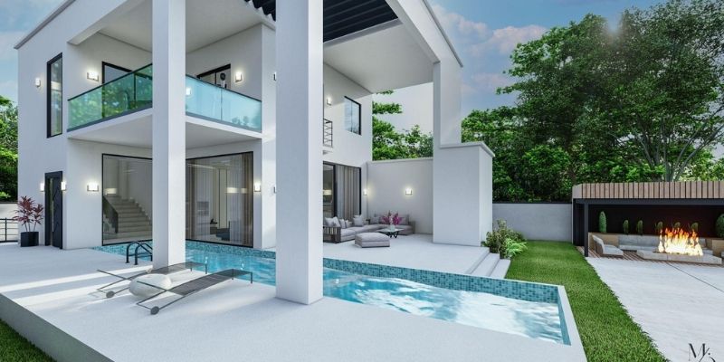 Belek Özel Havuzlu, Saunalı Lüks Dubleks Villa